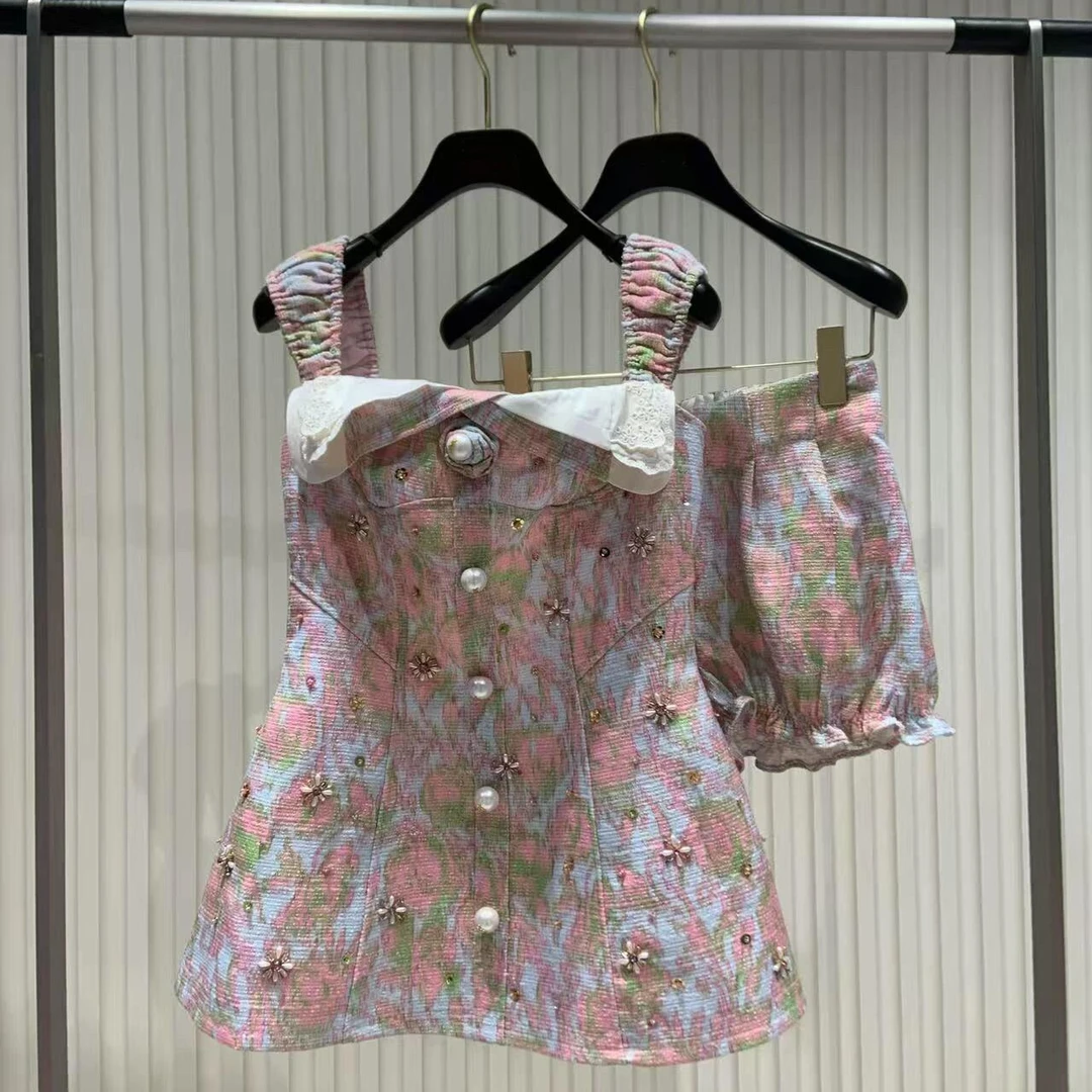 【509-799】线下撤柜折扣女装高级感百搭套装T恤毛衣针织开衫裙子