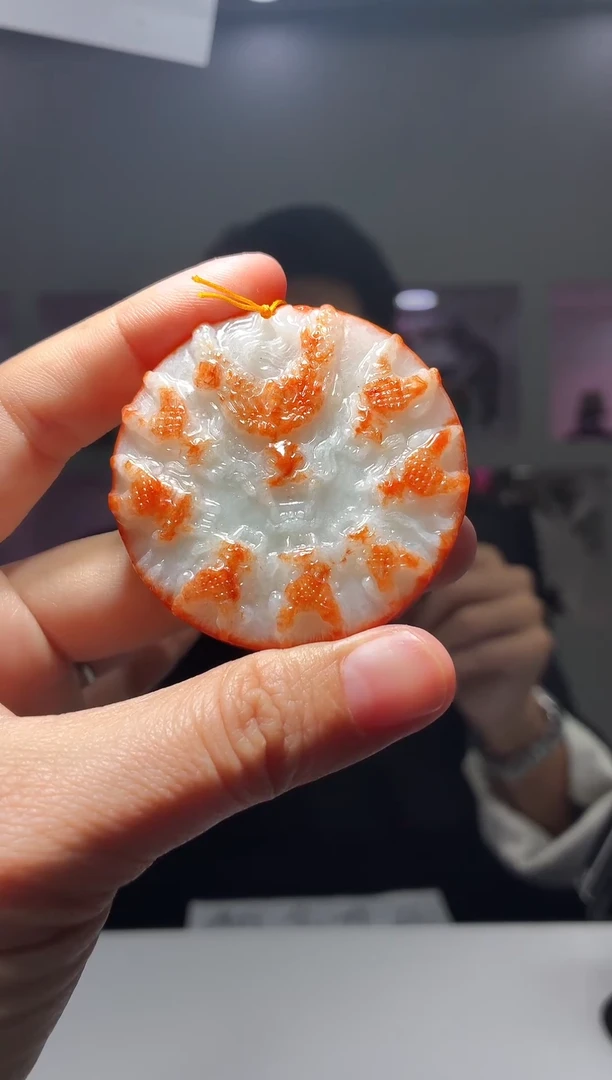 颈饰未镶嵌翡翠天然翡翠-5