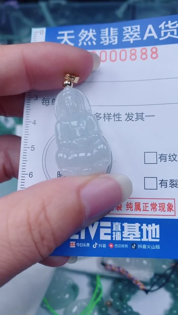 颈饰未镶嵌翡翠00000888