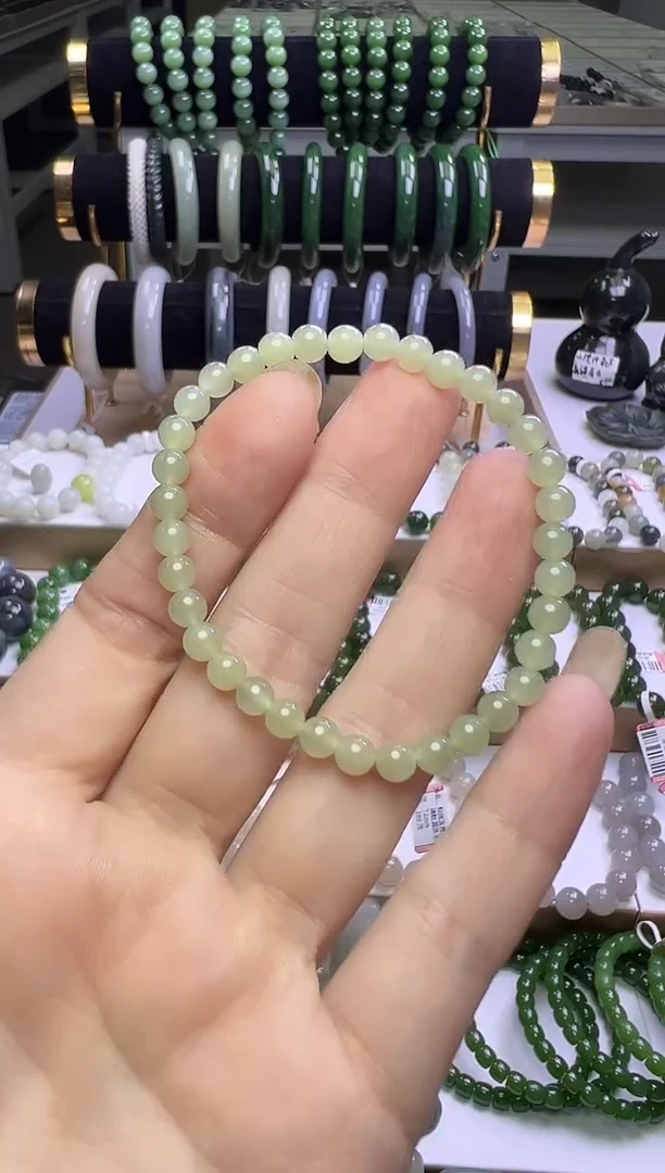 手串未镶嵌和田玉手串