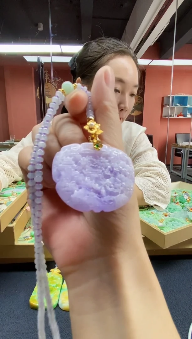 颈饰未镶嵌翡翠翡翠吊坠