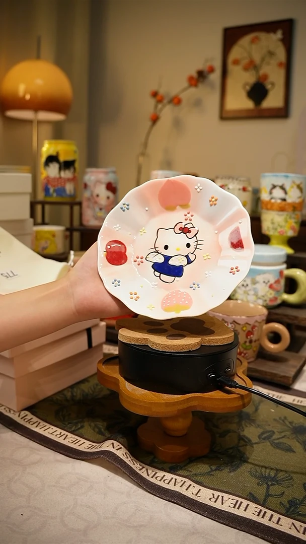 陶瓷【不带盒子】775高温釉下彩