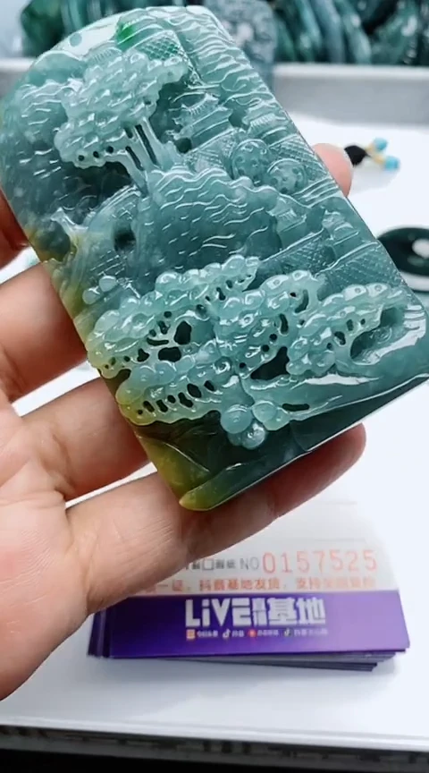 颈饰未镶嵌翡翠