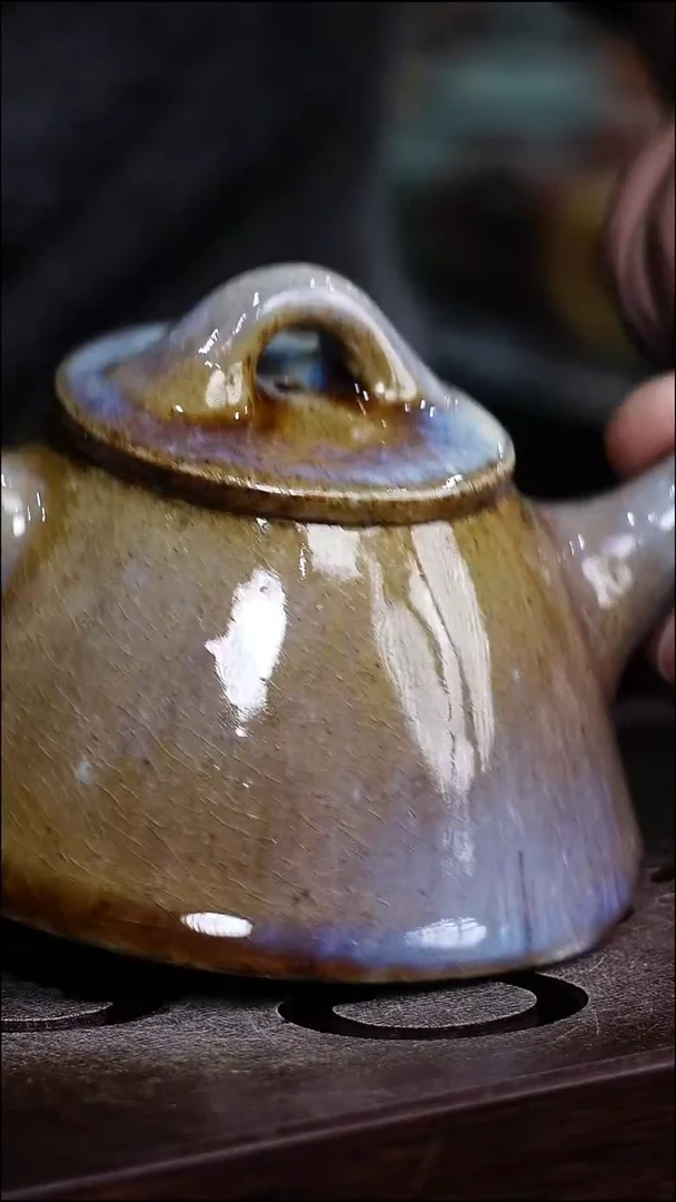 茶壶紫砂宜兴柴烧紫砂壶