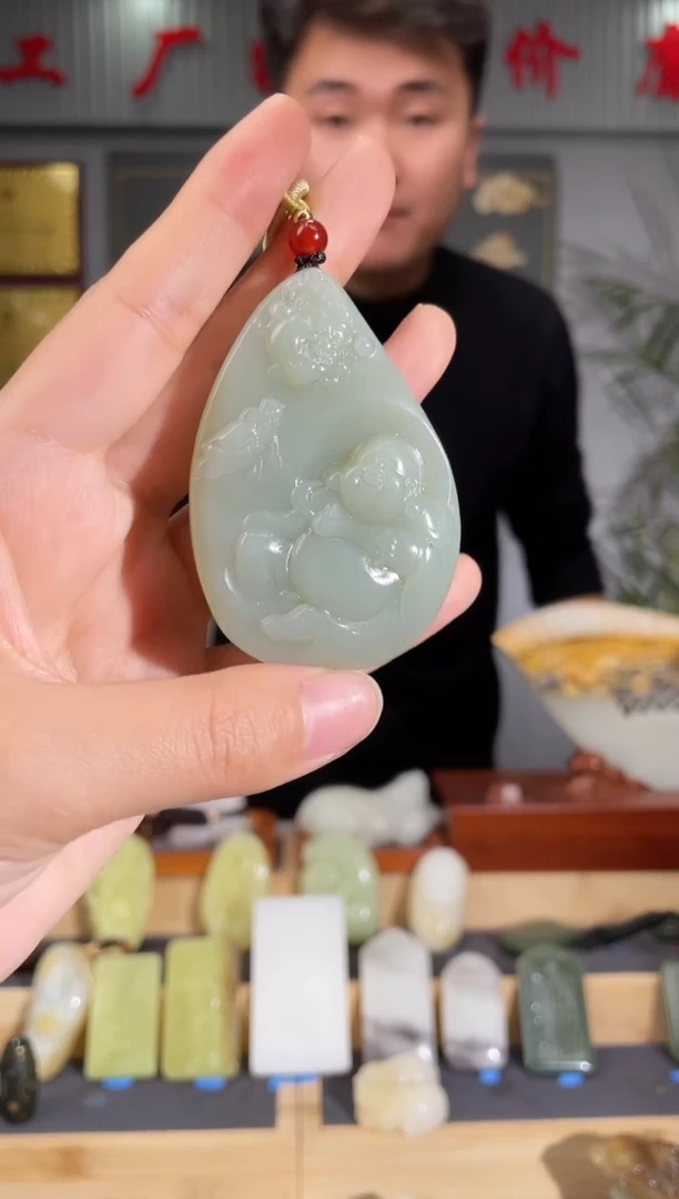 【闪购商品】和田玉颈饰未镶嵌拍一发一 多样性发货