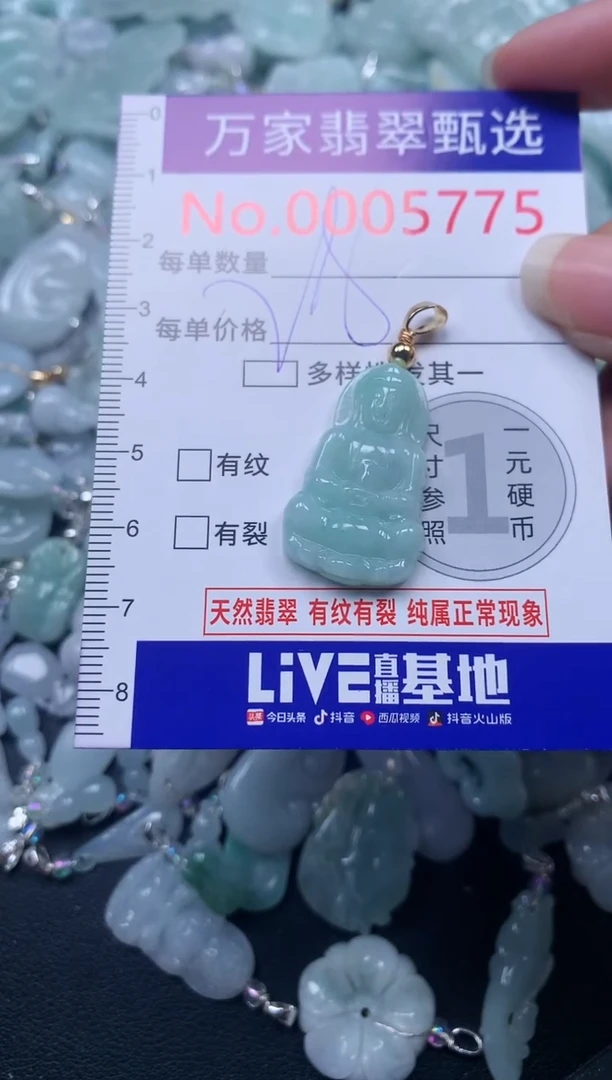 颈饰未镶嵌翡翠5775