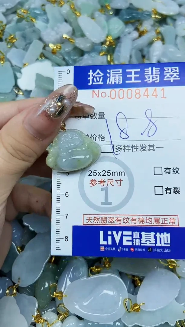 翡翠未镶嵌颈饰天然A货翡翠