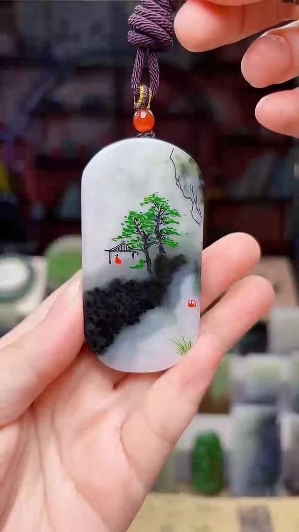 未镶嵌独山玉颈饰142