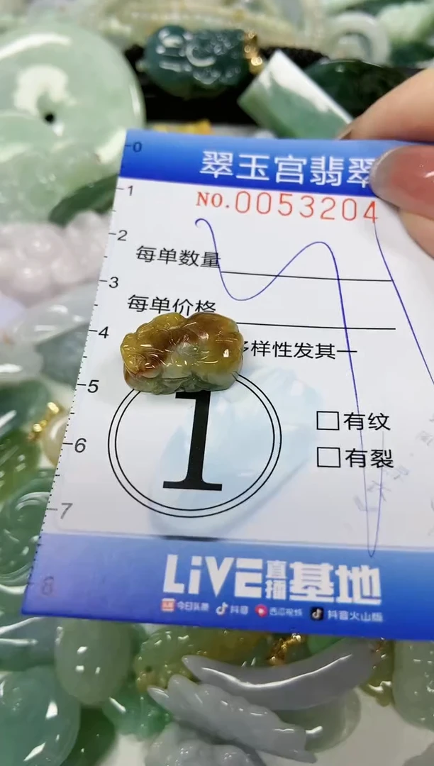 【闪购商品】翡翠颈饰未镶嵌闪购0053204