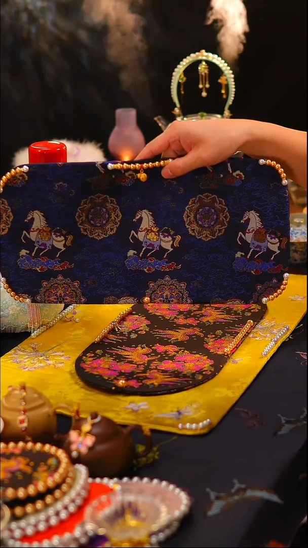 080茶席茶席40x20cm