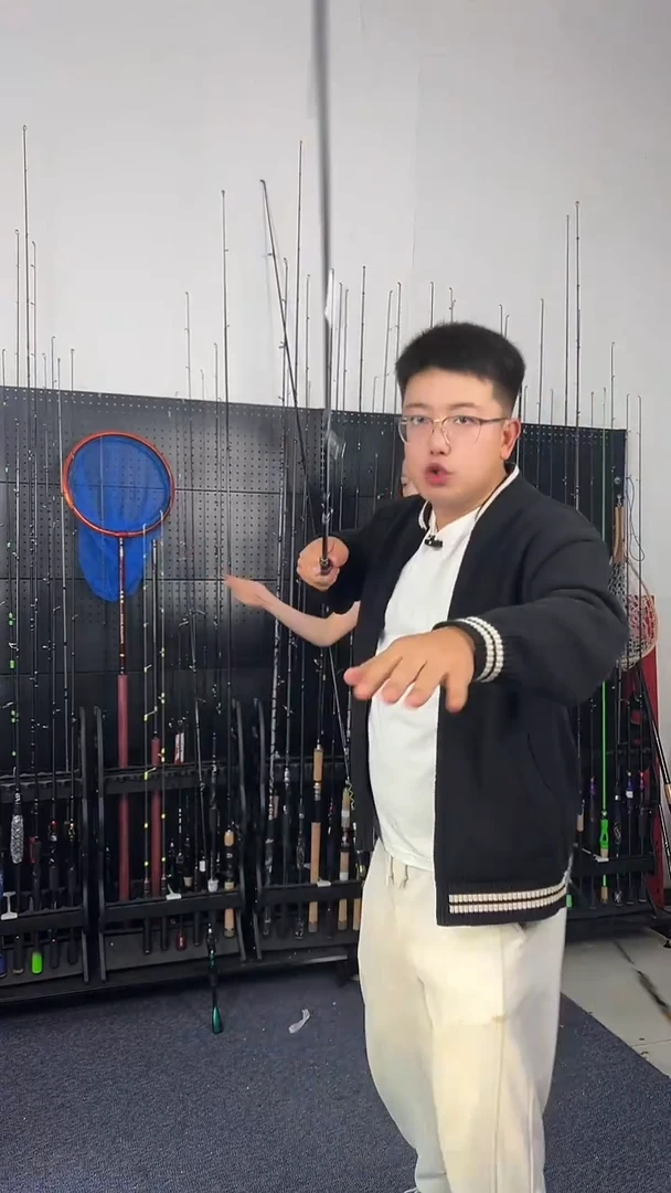1.8m以下碳素150变180直柄（瑕疵尾货竿，没有售后，介意勿拍）