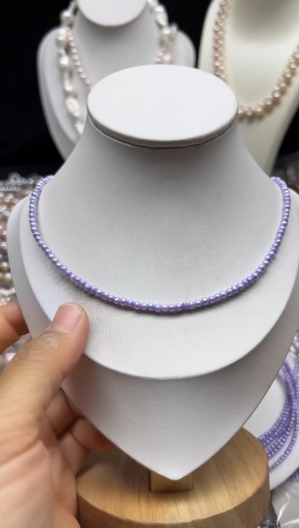 淡水珍珠未镶嵌颈饰多人