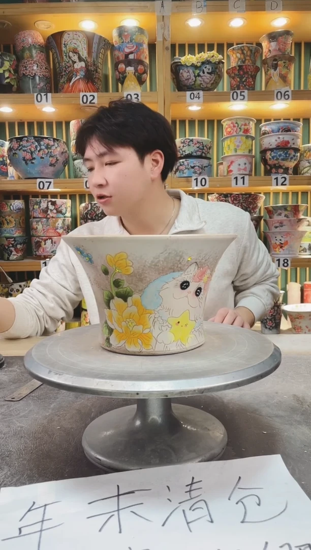 【闪购商品】瓷片默认微瑕一物一拍0119-069