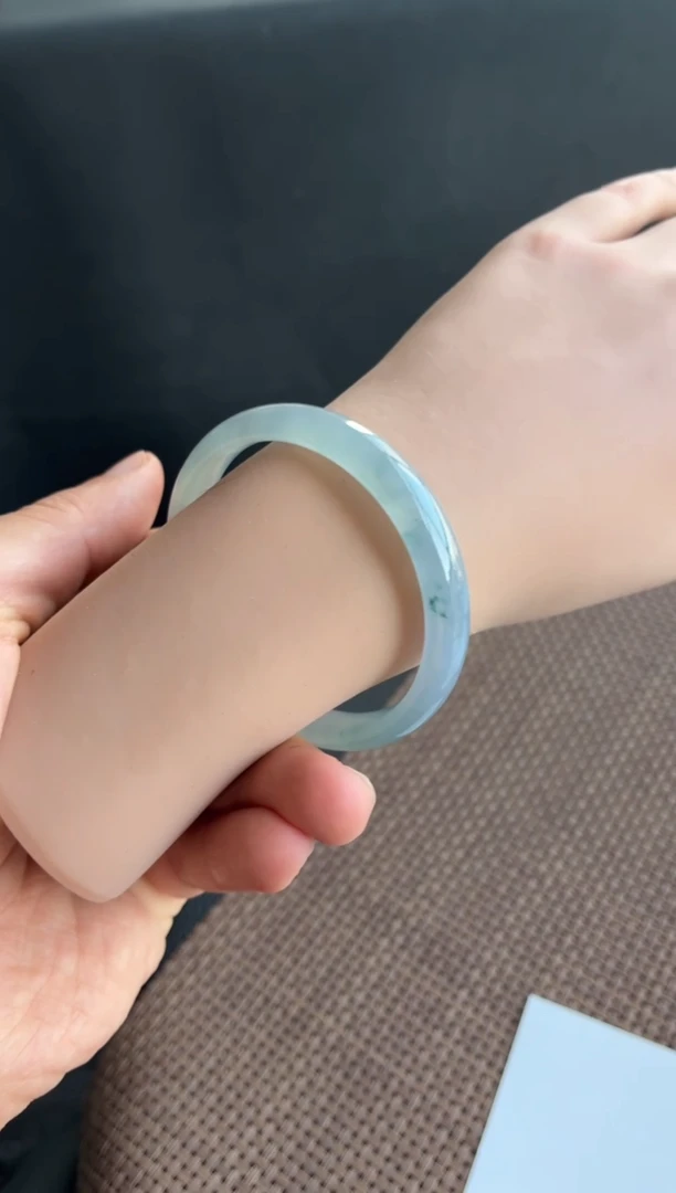 未镶嵌手镯翡翠49号56.5*9.9*6.3正圈