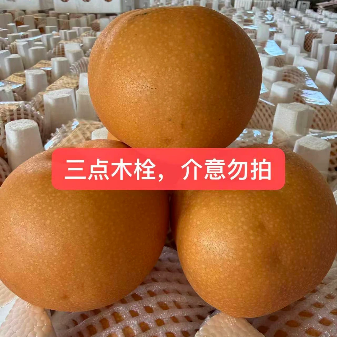 秋月梨福利果1-3个木栓 京东快递 介意勿拍