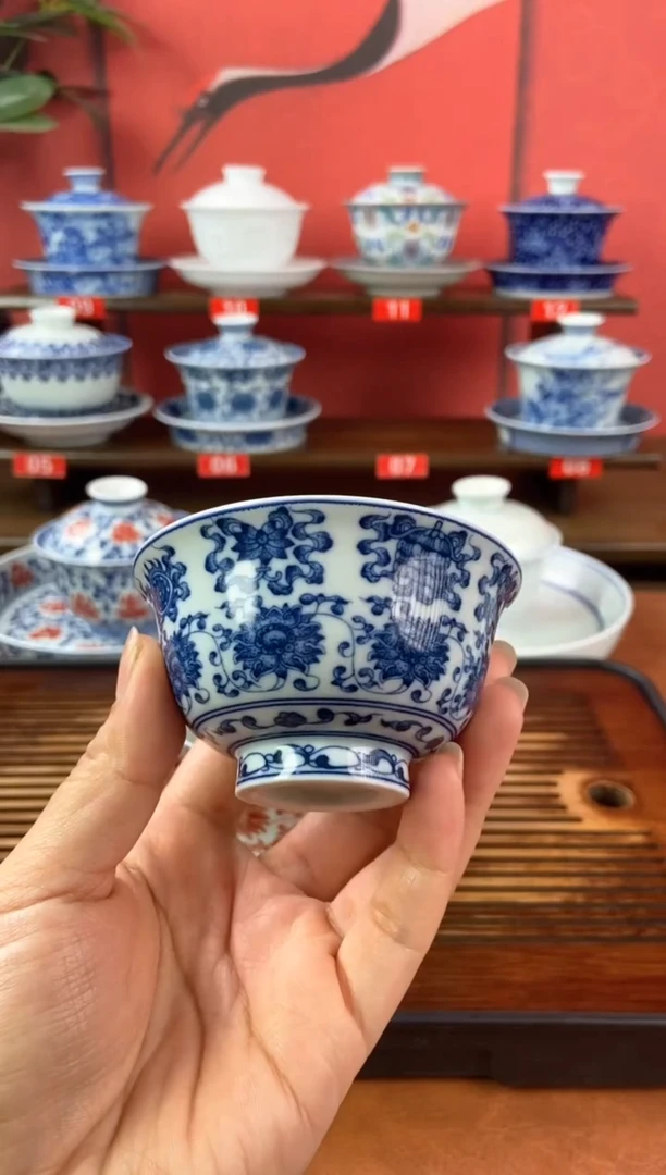瓷器景德镇高温精选茶具