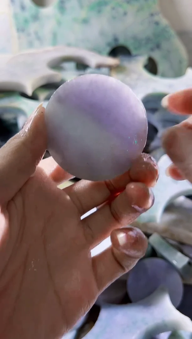 裸石翡翠缅甸翡翠A货陈129