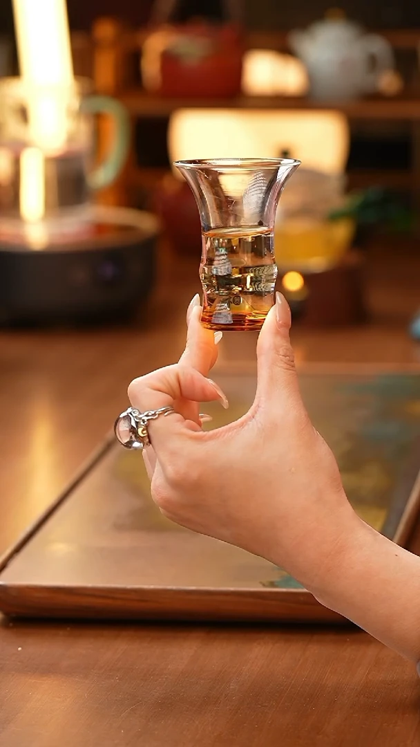 【闪购商品】禾器/晶彩君悦单杯/琥珀