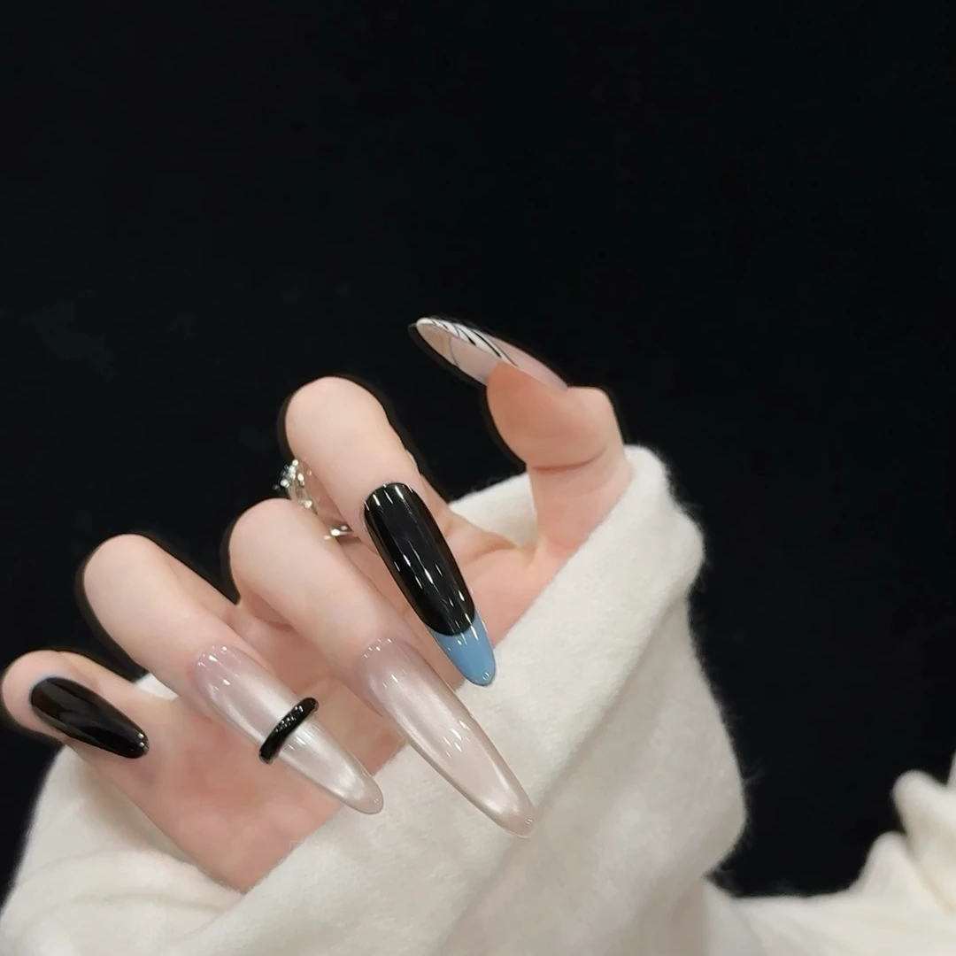 R-暗调-XingHeJiYu轻奢高定美甲 10片装
