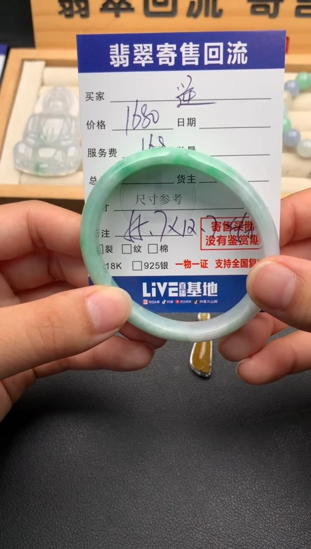 未镶嵌手镯翡翠逆***L10145869