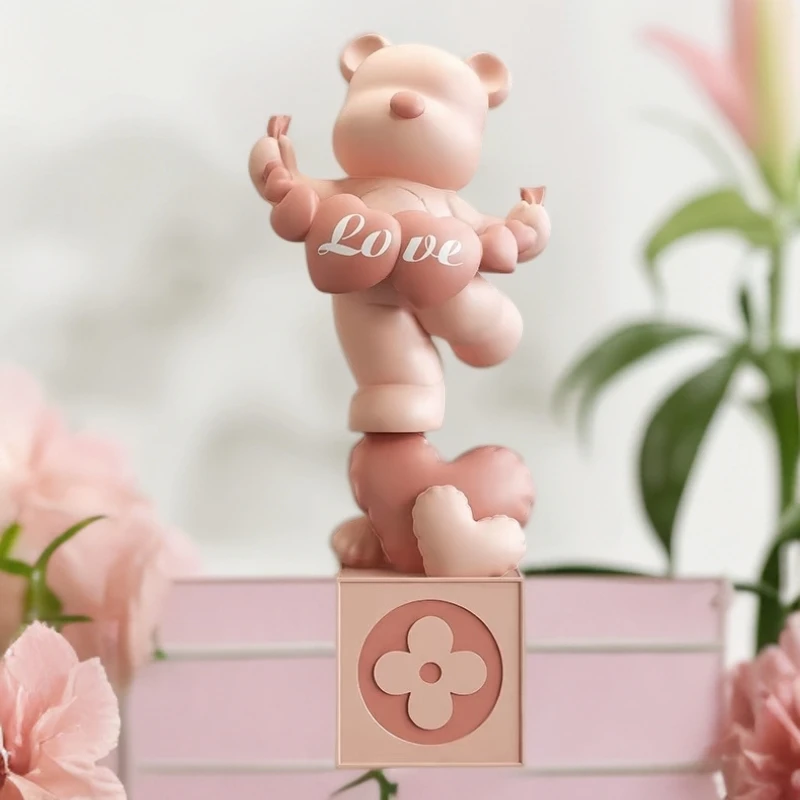 B拍照潮玩摆件手办网红摆件轻奢家居饰品电脑摆件客厅布置用品