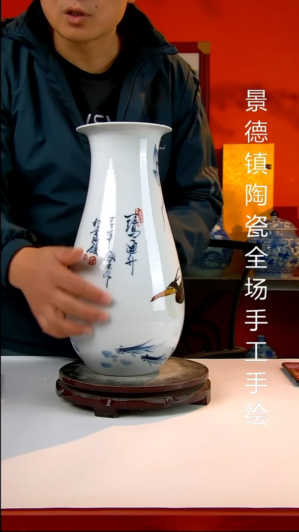 摆件陶瓷景德镇陶瓷 全场手工手绘