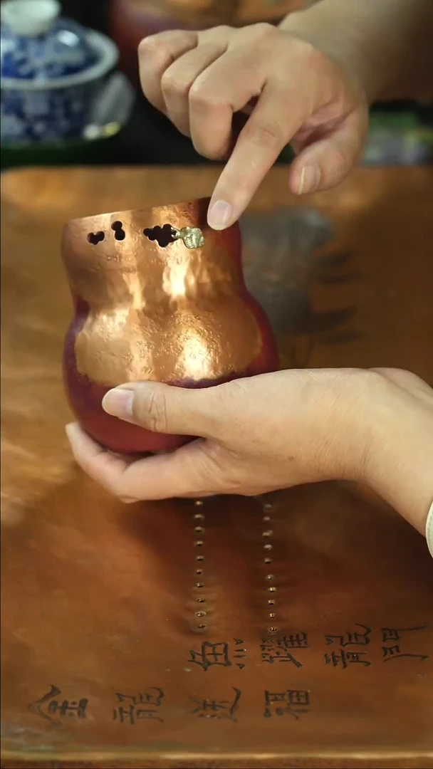 炸茶具 天冷了 围炉煮茶中~~