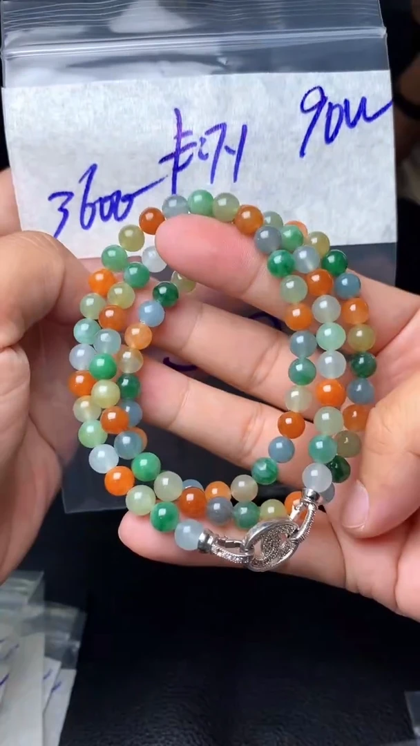 定制翡翠未镶嵌毛货需精细抛光拍一发一