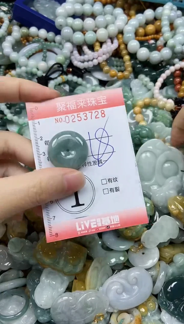 未镶嵌挂件翡翠闪购0253728