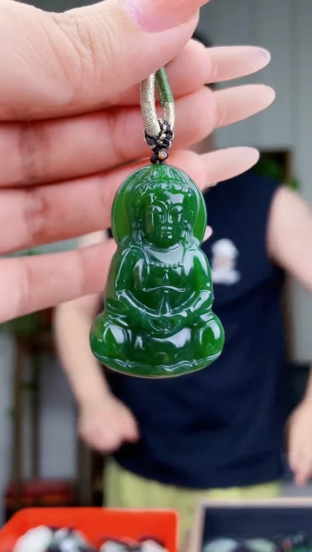 和田玉未镶嵌挂件拍一发一，多样性发货！