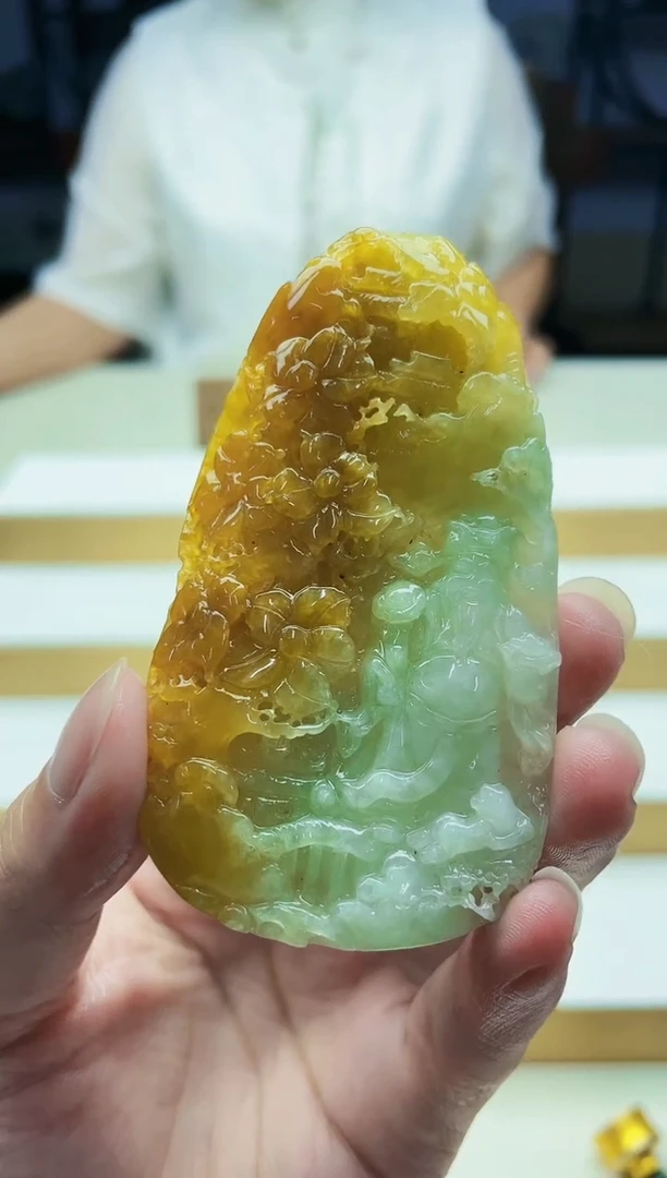 未镶嵌定制翡翠毛货09190059