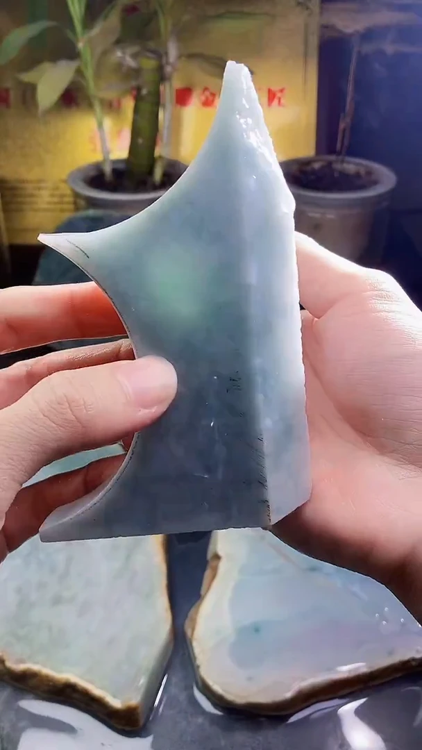 未镶嵌挂件翡翠小雨106