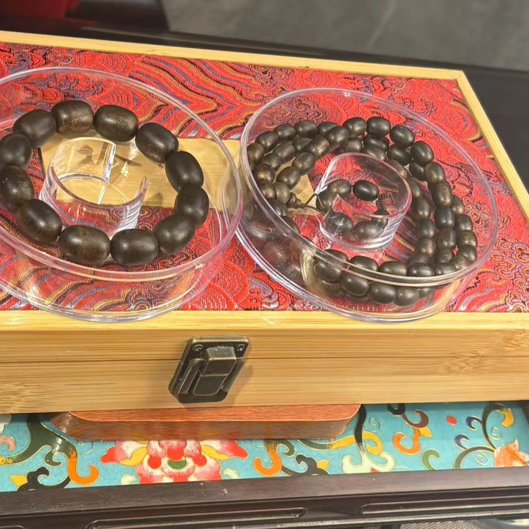 【臻品阁】沉香成品手串/mm078+cx158/一套