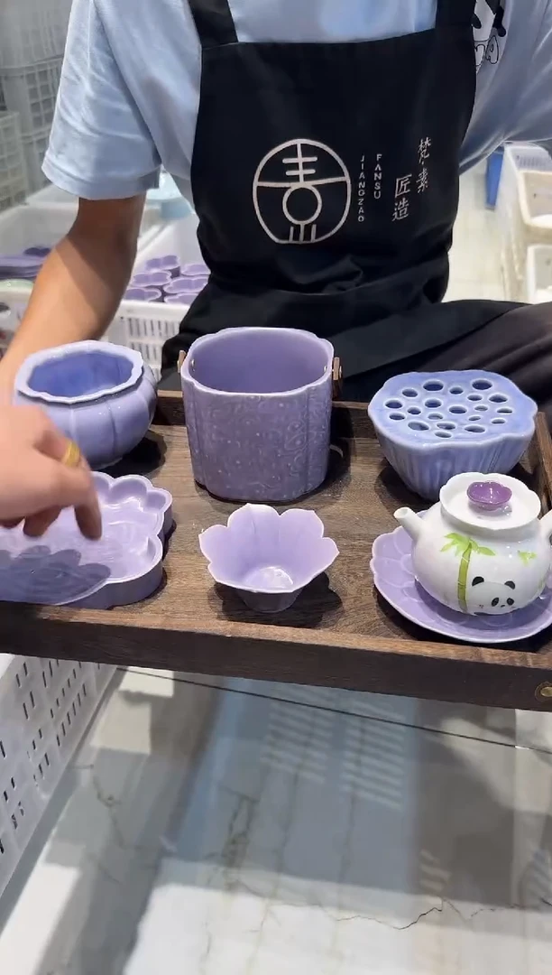 瓷片托盘套组-带托盘1②