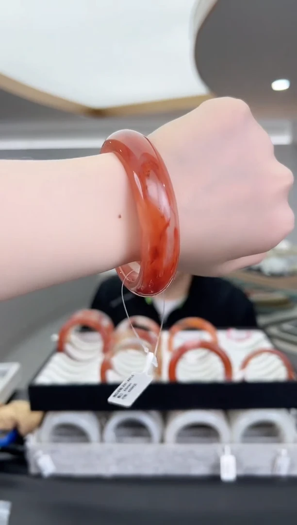 南红玛瑙未镶嵌颈饰39-