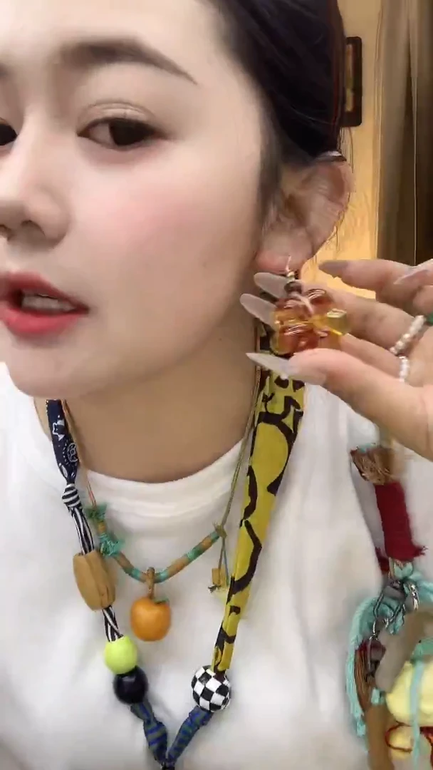 无铁合金原创设计时尚穿搭饰品