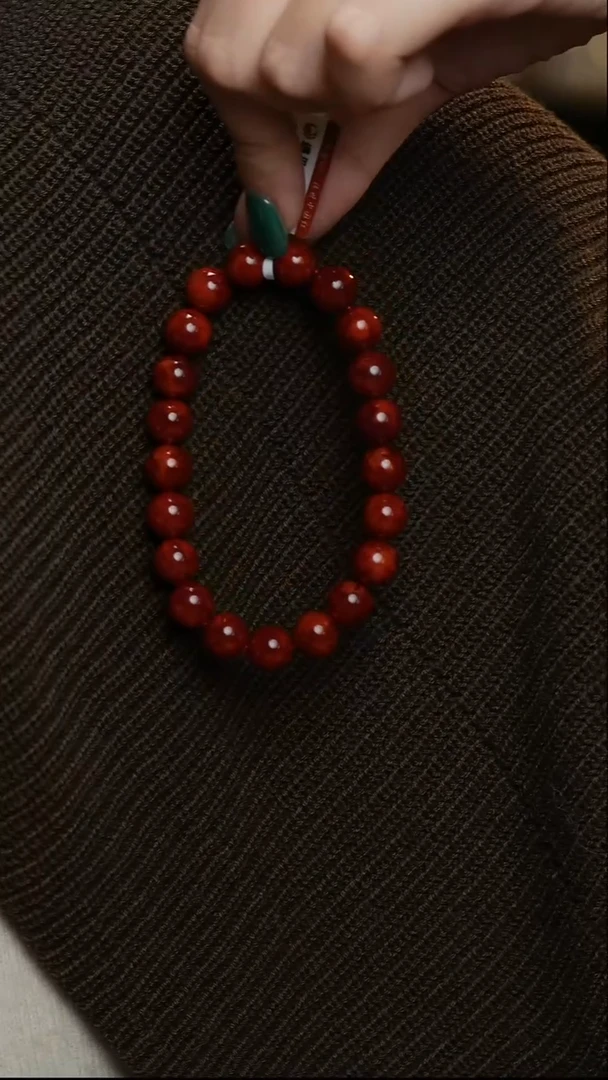 未镶嵌手串南红玛瑙S-158