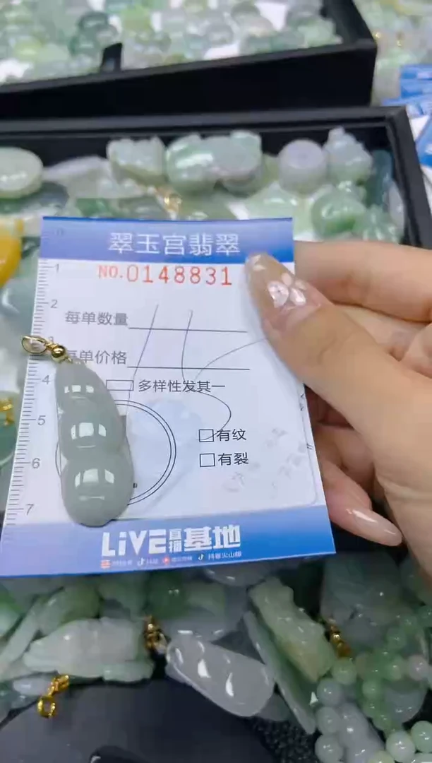 翡翠未镶嵌颈饰闪购0148831