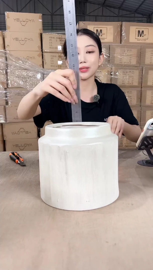 罐罐荧光白大号17x18
