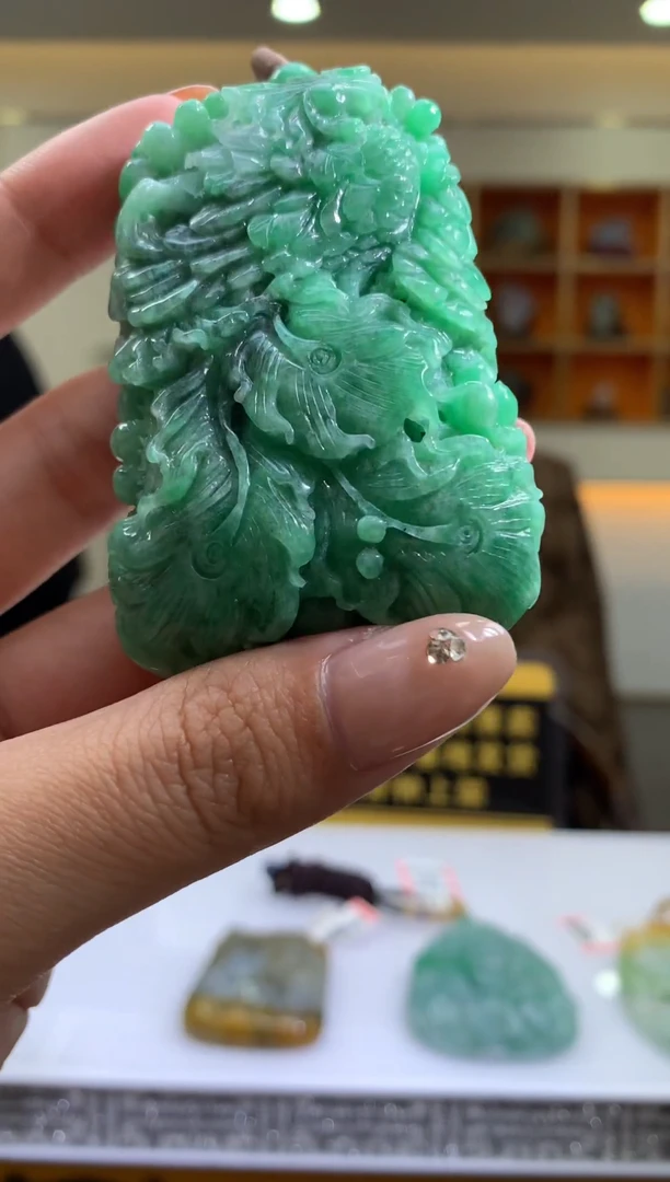 颈饰未镶嵌翡翠X-@@BSGG010592多样性发一