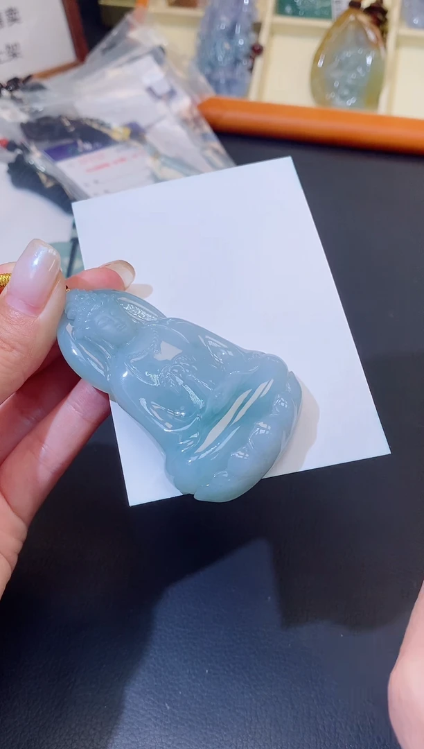 翡翠未镶嵌颈饰缅甸天然翡翠