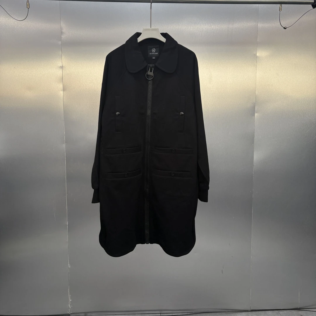 K03-10530-DEB（中长款）后背印花时尚潮流休闲外套