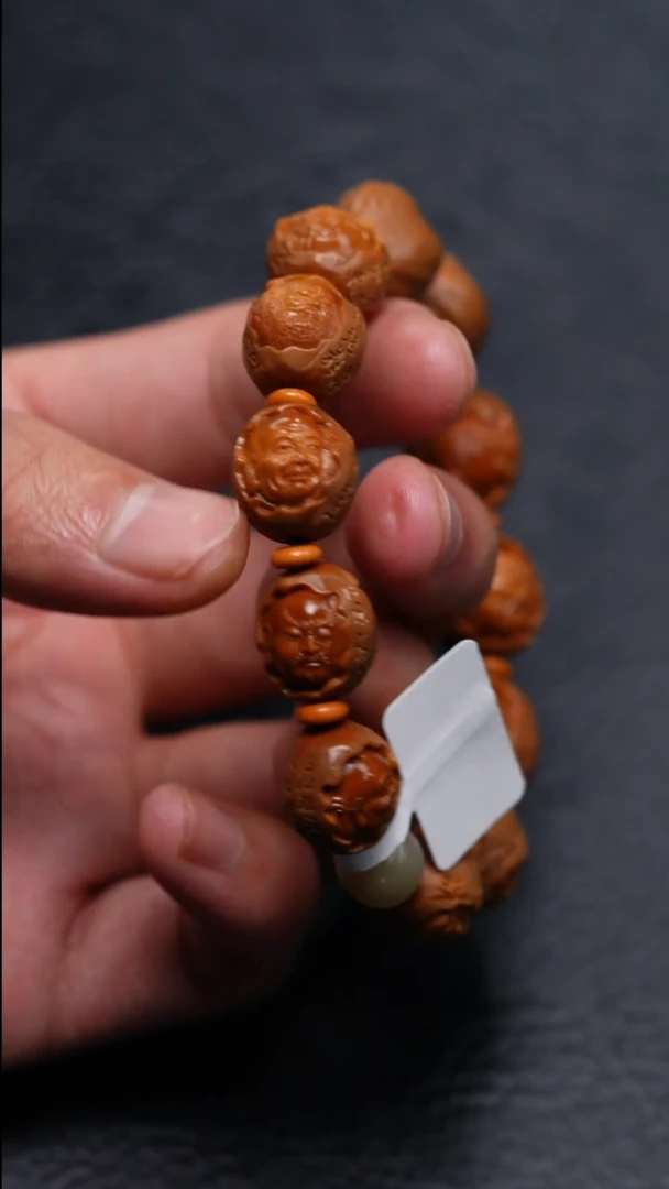 手串/手链橄榄核松**月橄榄核