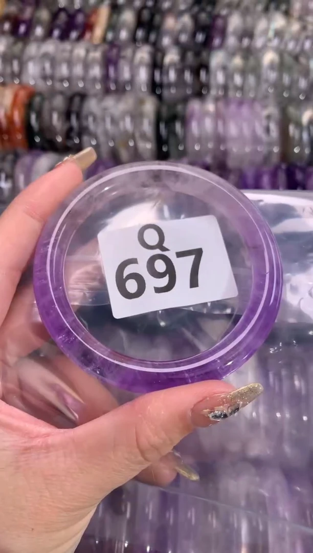 【闪购商品】水晶水晶手镯未镶嵌697-58