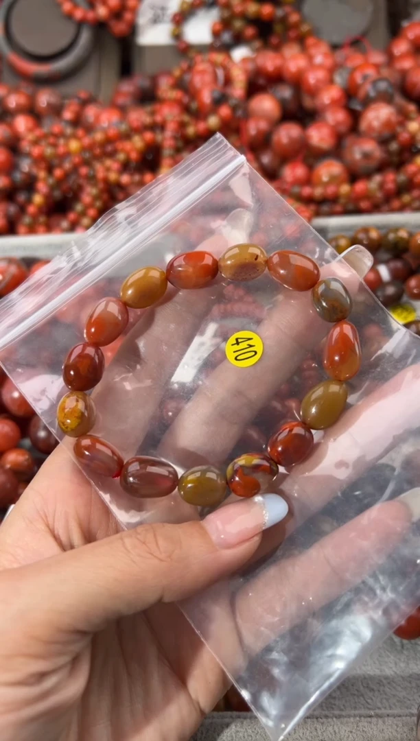 未镶嵌手串南红玛瑙9+