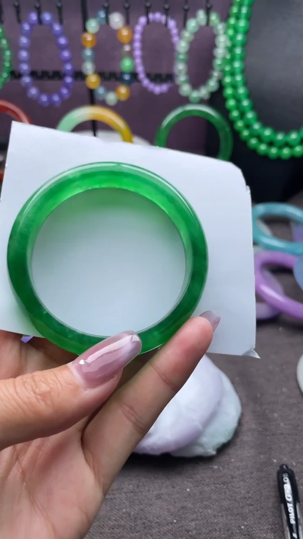 非金属仿水晶手镯