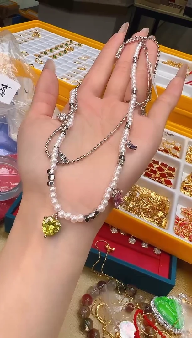 【闪购商品】水晶项链未镶嵌【SG】0202005