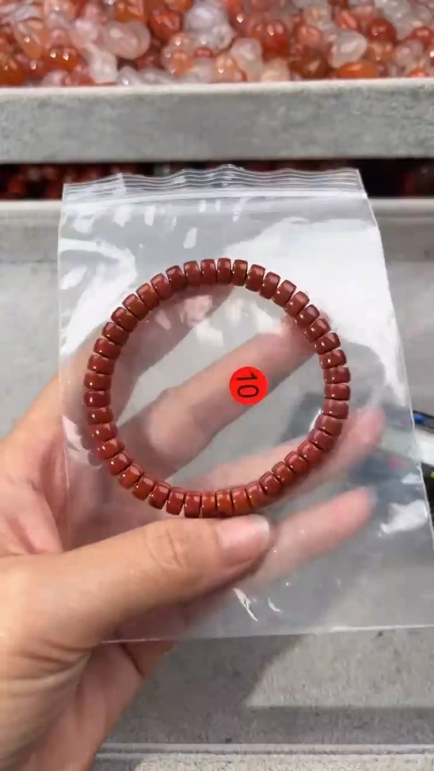 南红玛瑙花件未镶嵌7