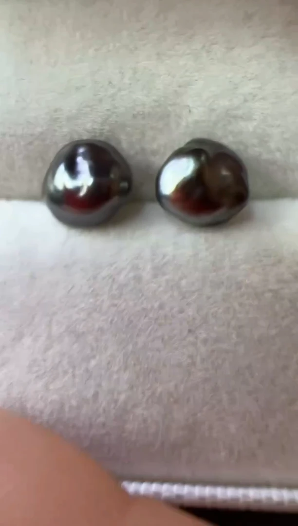 未镶嵌耳饰海水珍珠珍珠