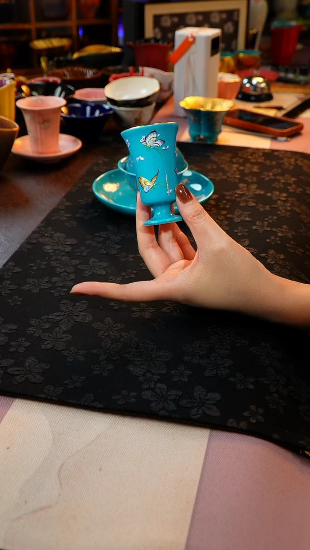 茶杯紫砂【宜景窑系列】杯子